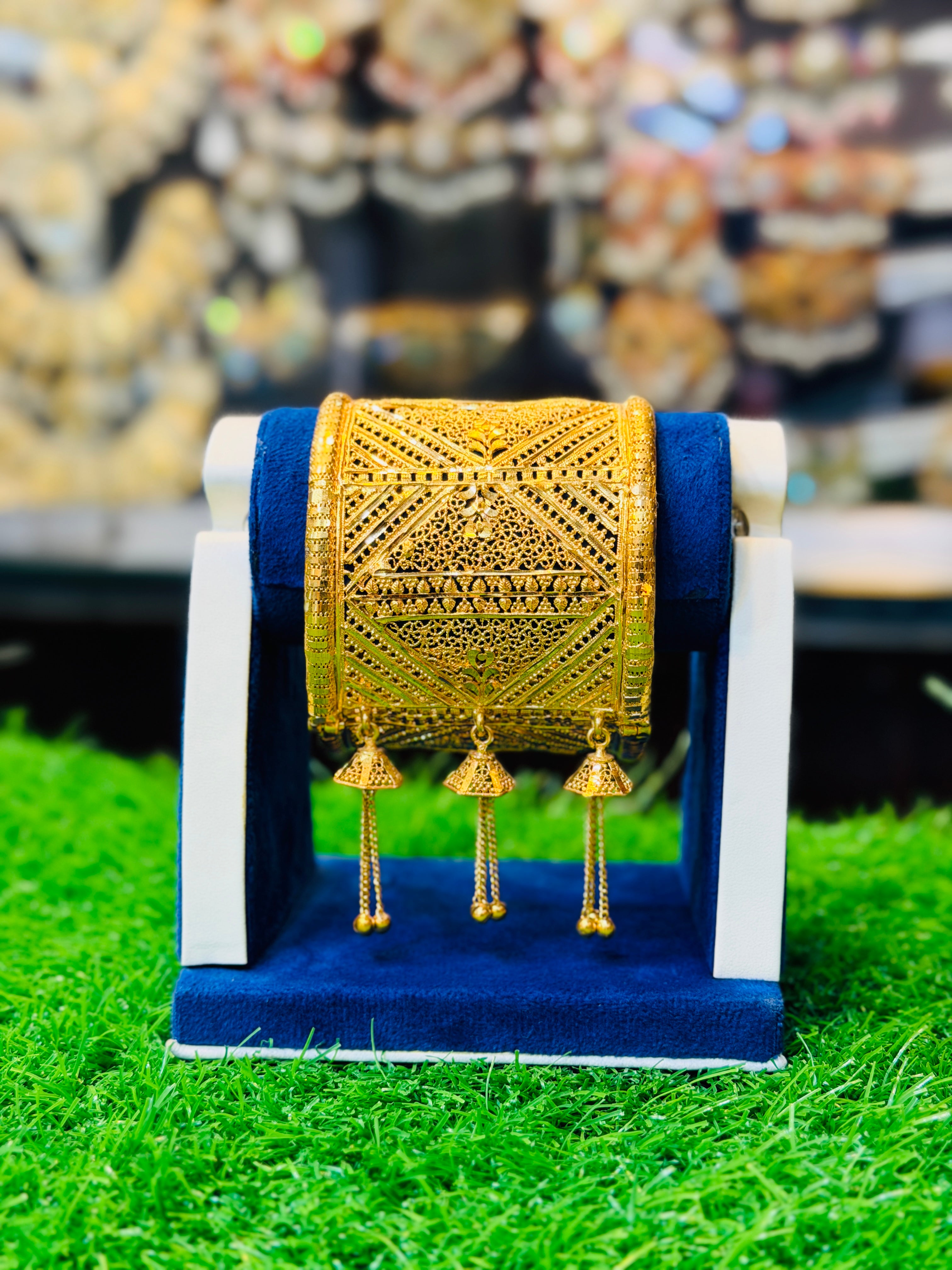 Gold Plated Madrasi Design Baoo Karha
