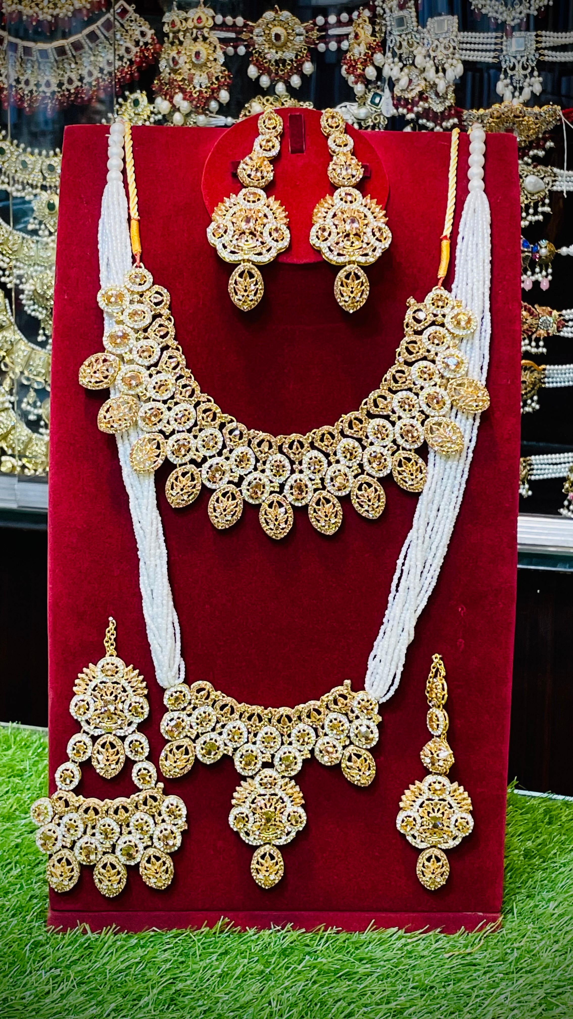 Golden Bridal Set