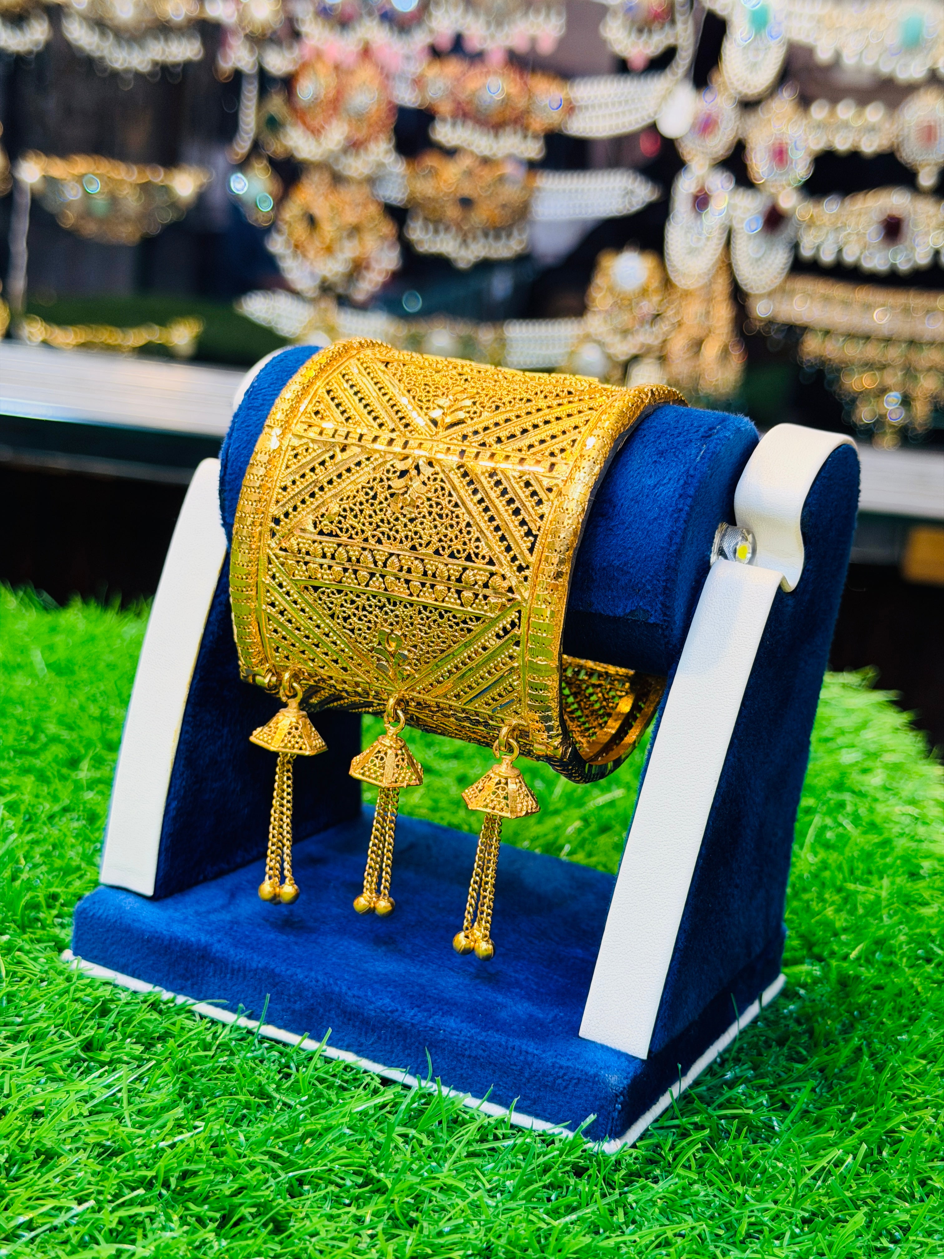 Gold Plated Madrasi Design Baoo Karha