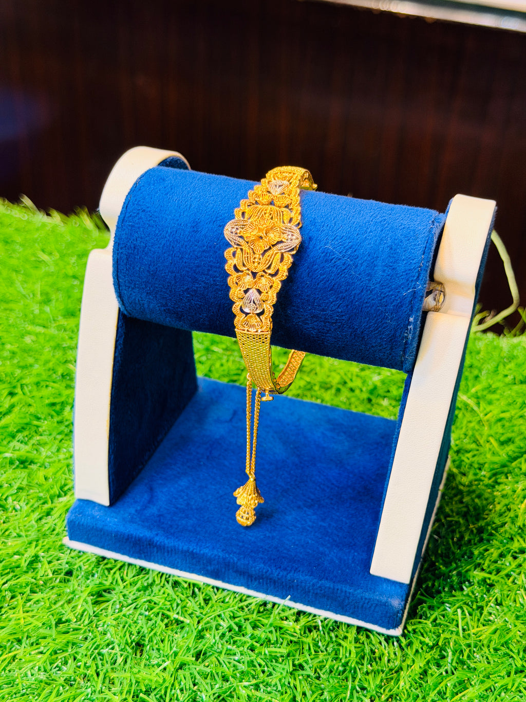 Beautiful Gold Karha
