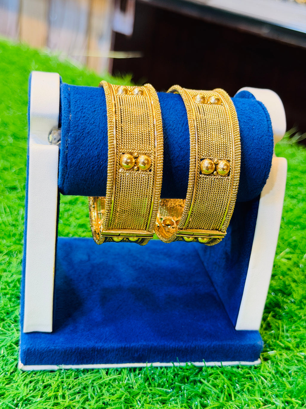 Gold Round Design Karha