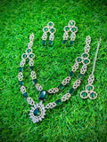 One Carat, 2 Layer Stylish Necklace With Color Options