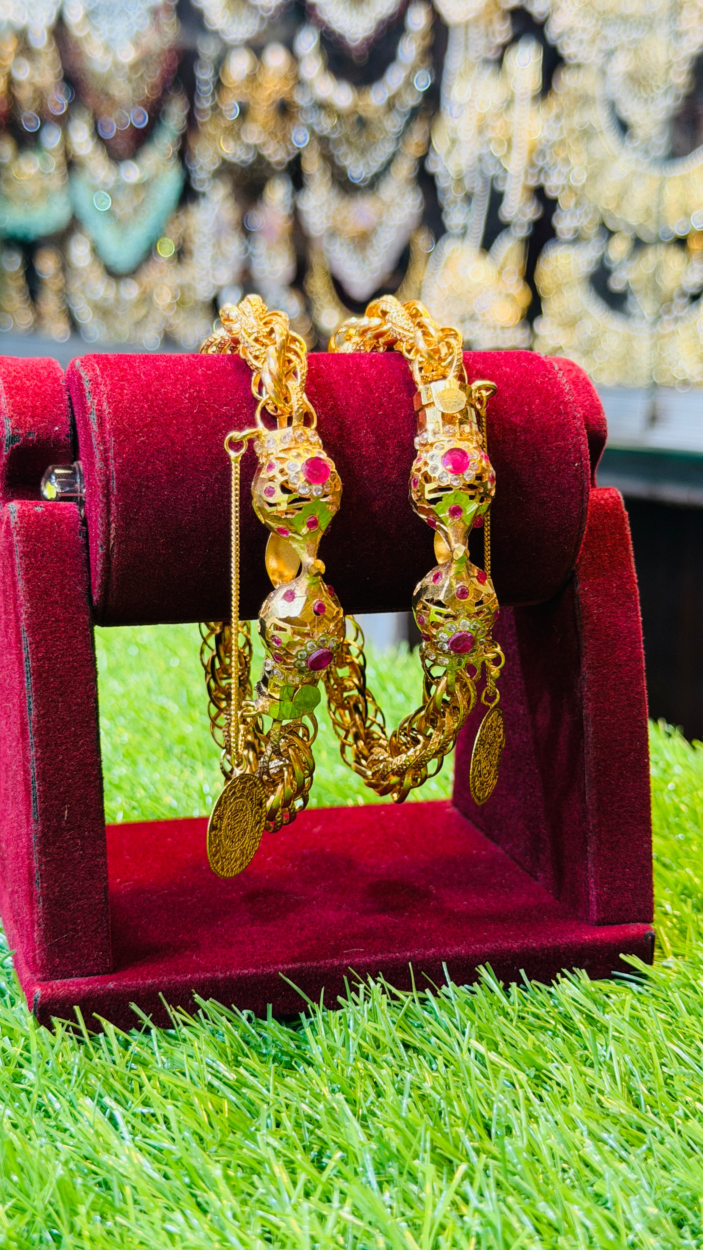 Gold Plated Karha Design