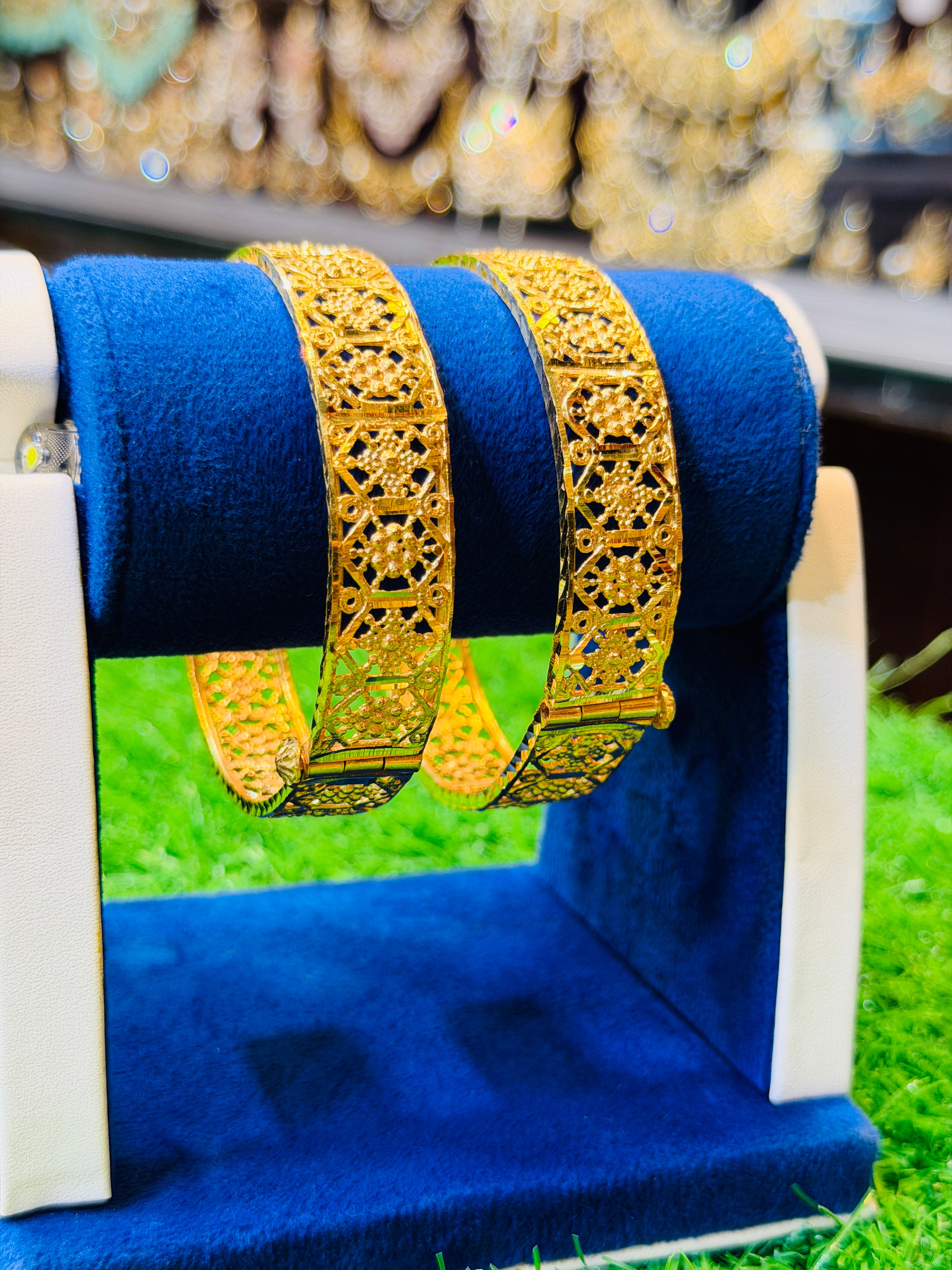 Beautiful Design Gold Plated Karha