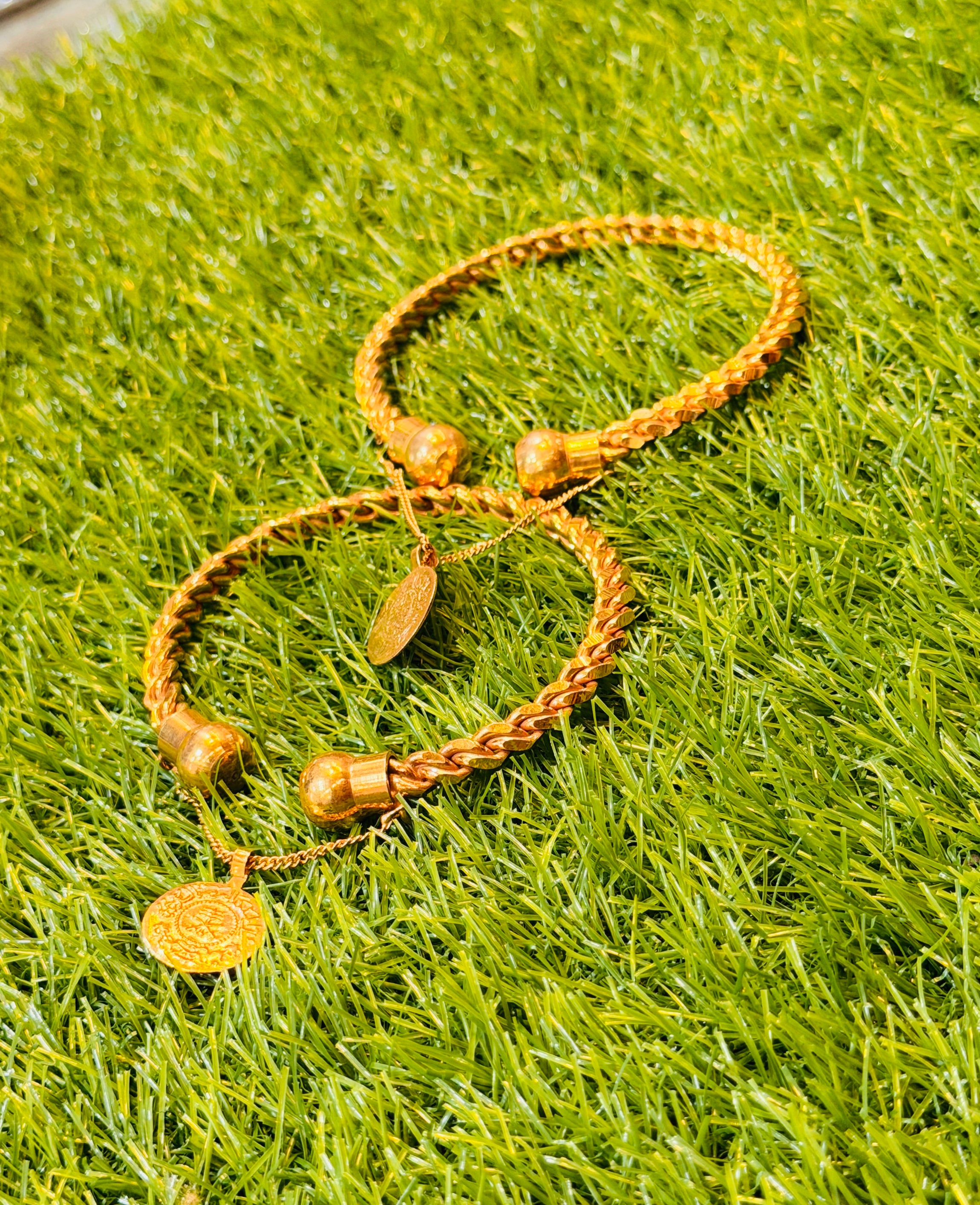Gold Plated Karha Design