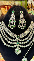 One Carat 4 Layers Necklace Set