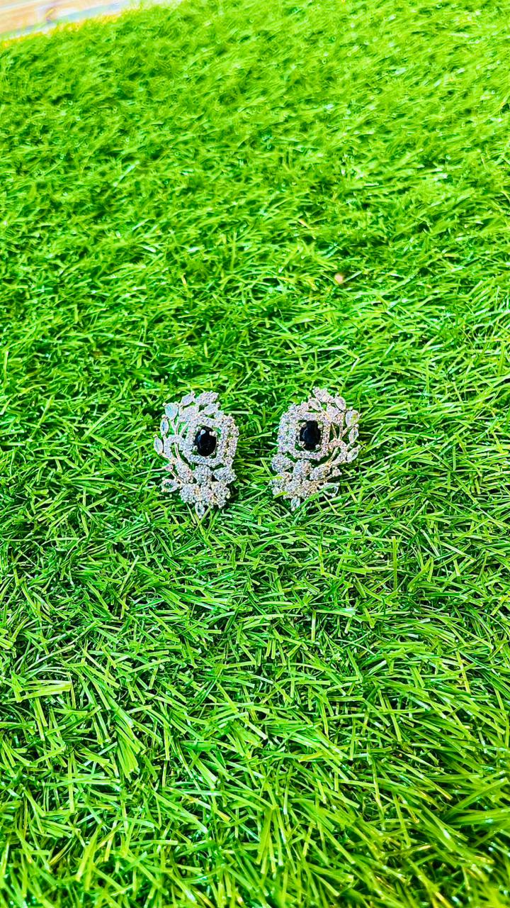 Black colour 1Ct Studs