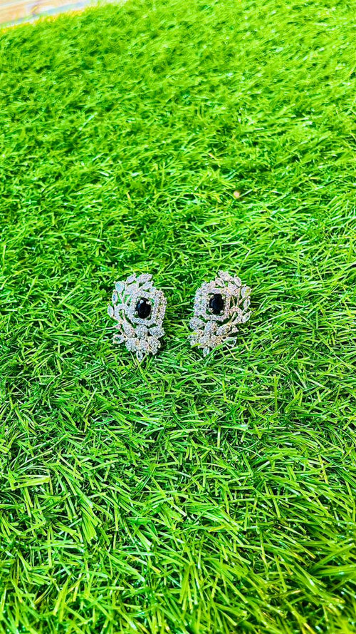 Black colour 1Ct Studs