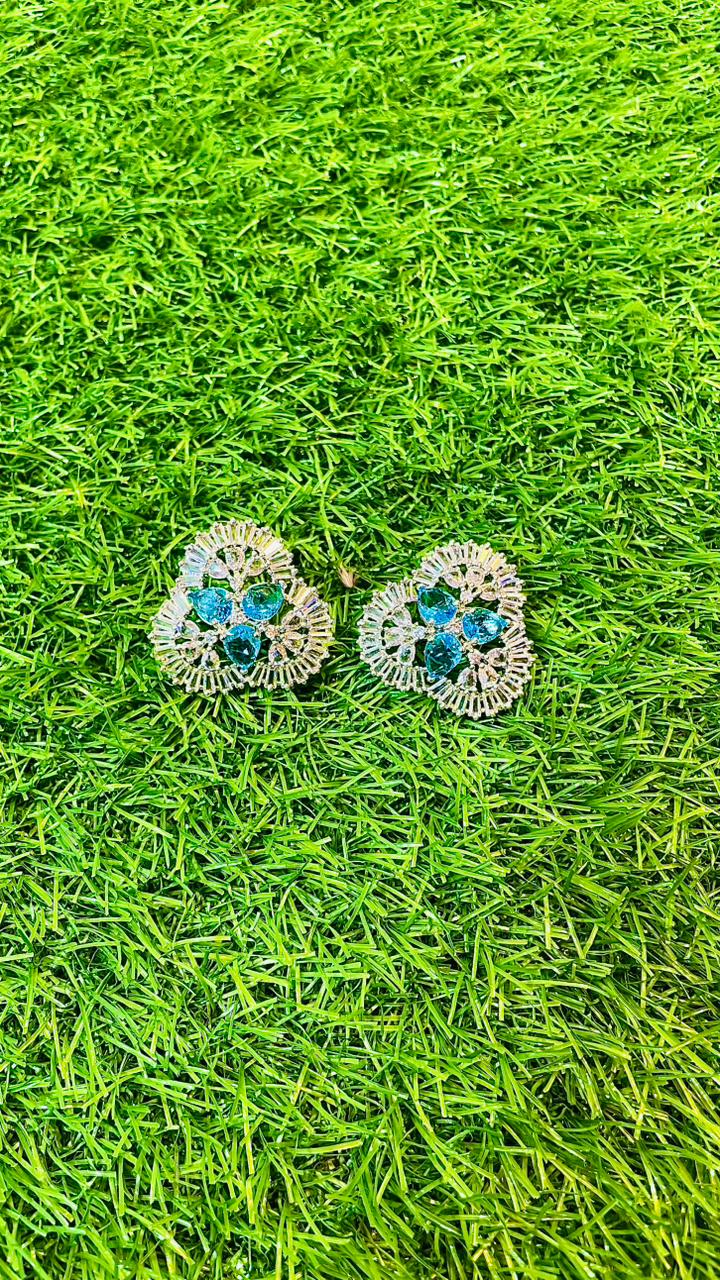 Feroza colour 1Ct Studs