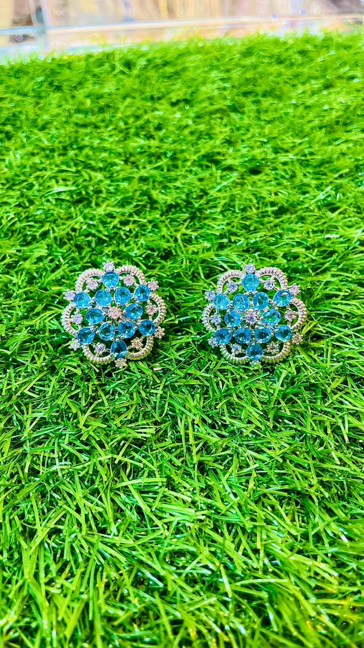 Feroza colour 1Ct Studs