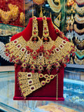 Red Colour Bridal Set