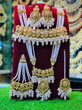 Pink Colour Bridal Set