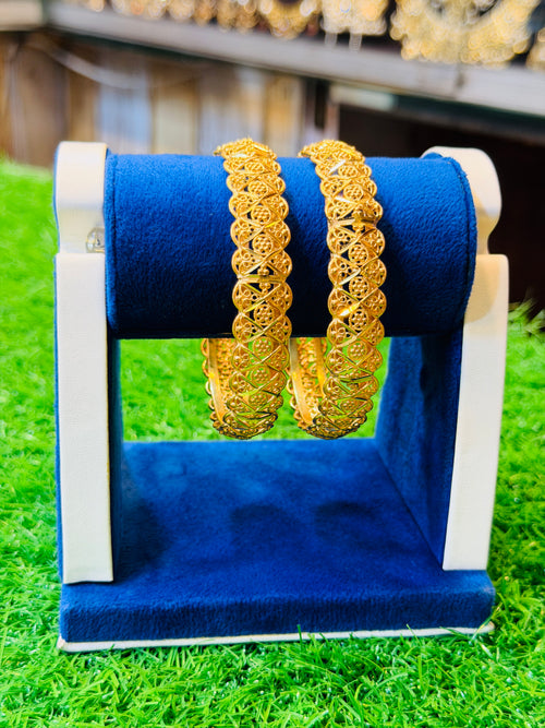 Elegant Gold Plated Karha