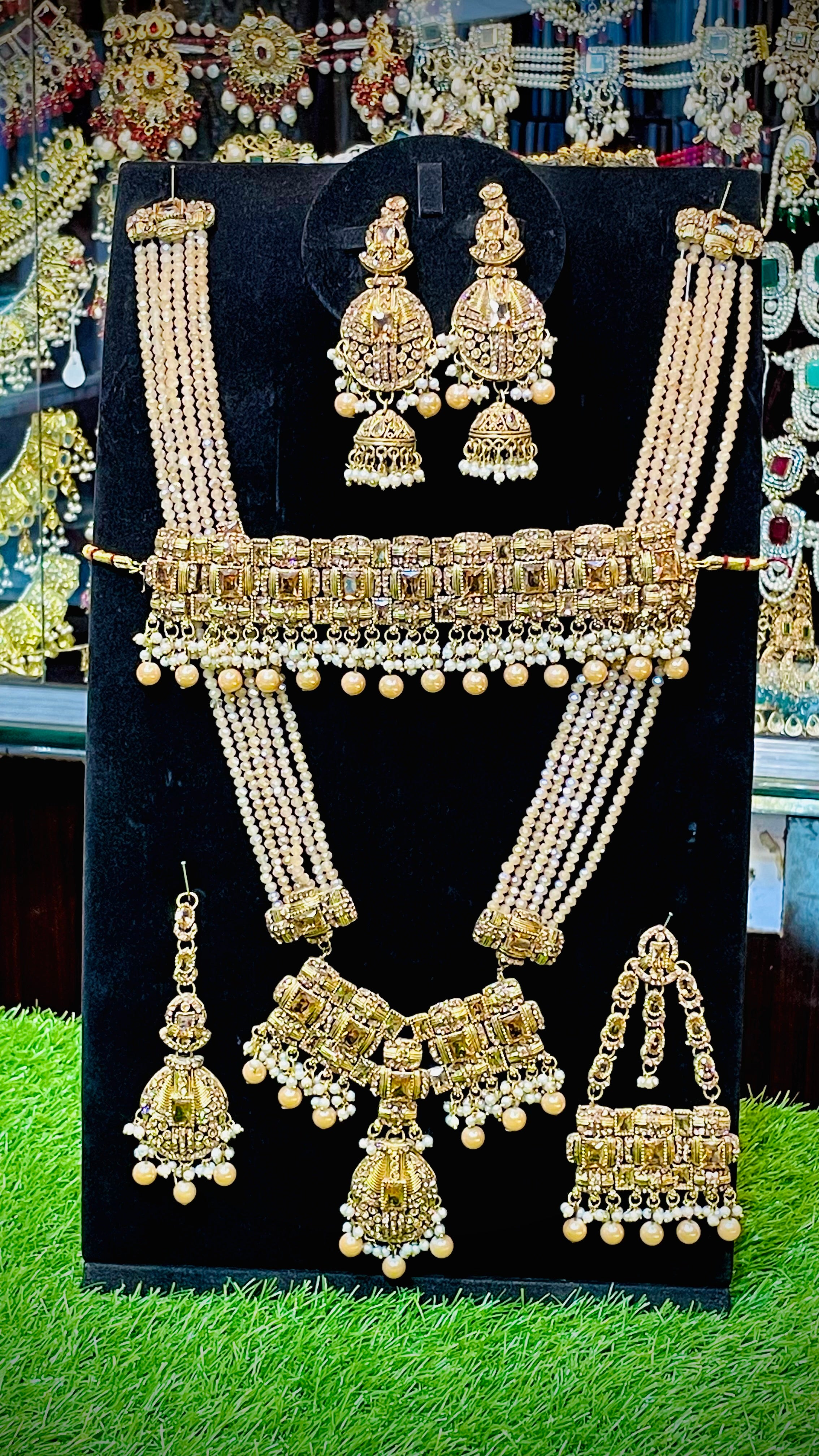 Golden Colour Bridal Set