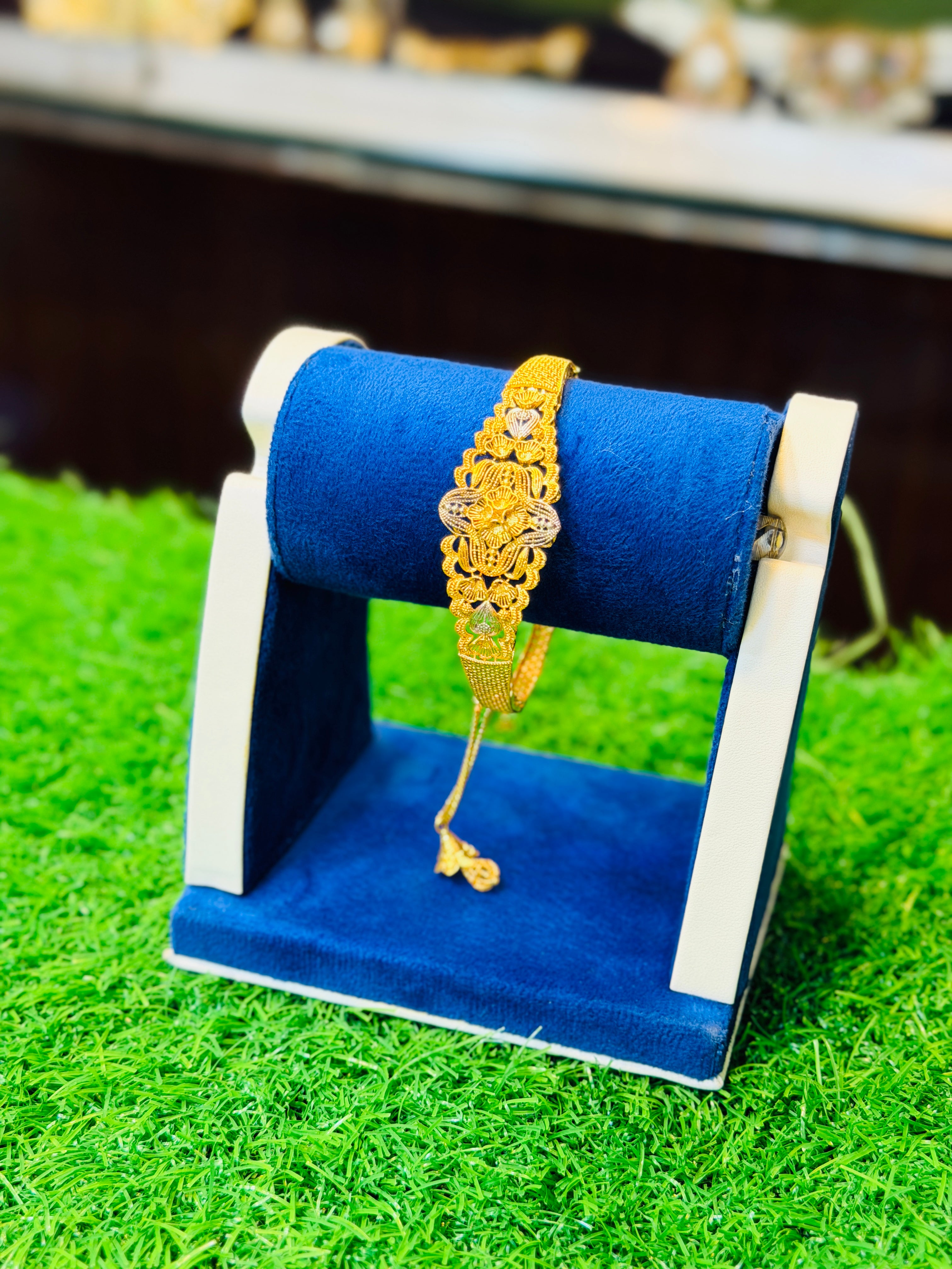 Beautiful Gold Karha