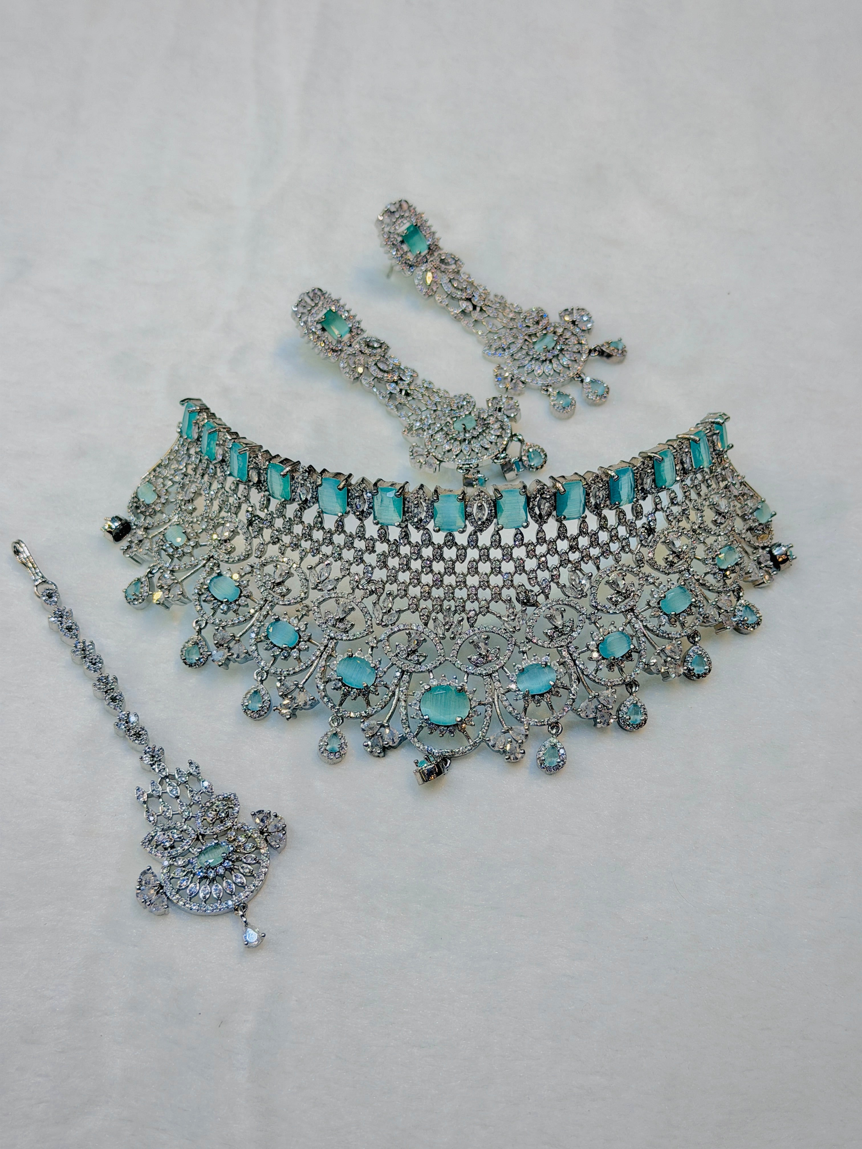 Mint Colour One Carat Collar Set