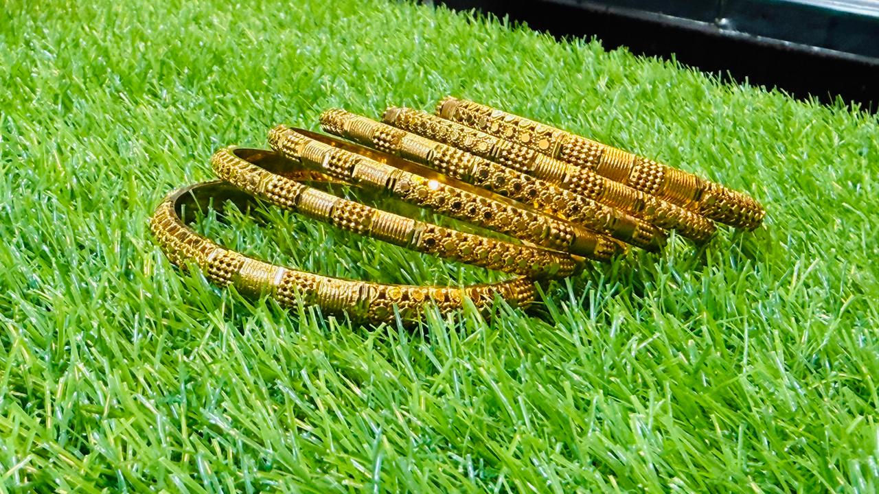 Gold Plated Bangles