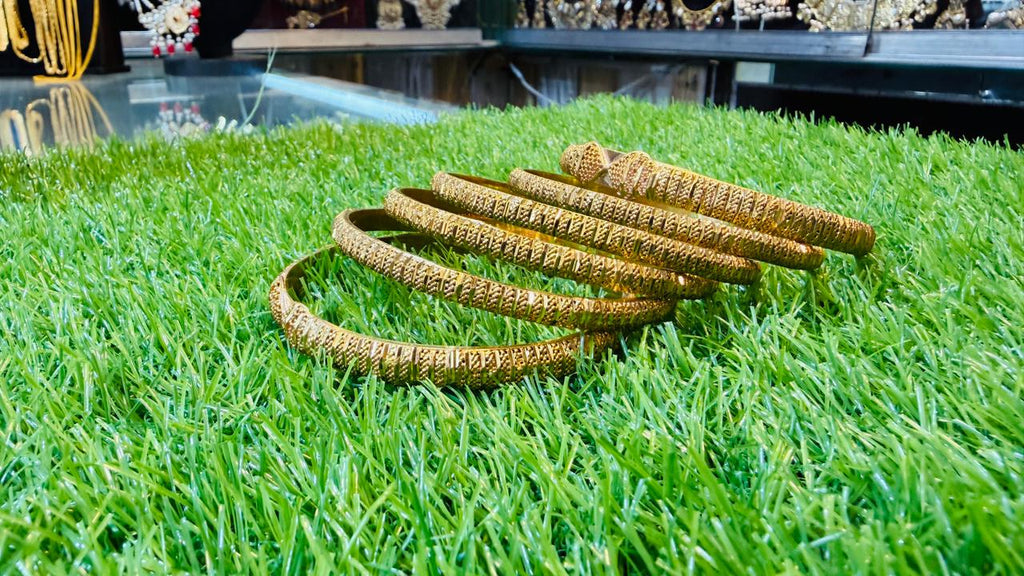 Gold Plated Bangles