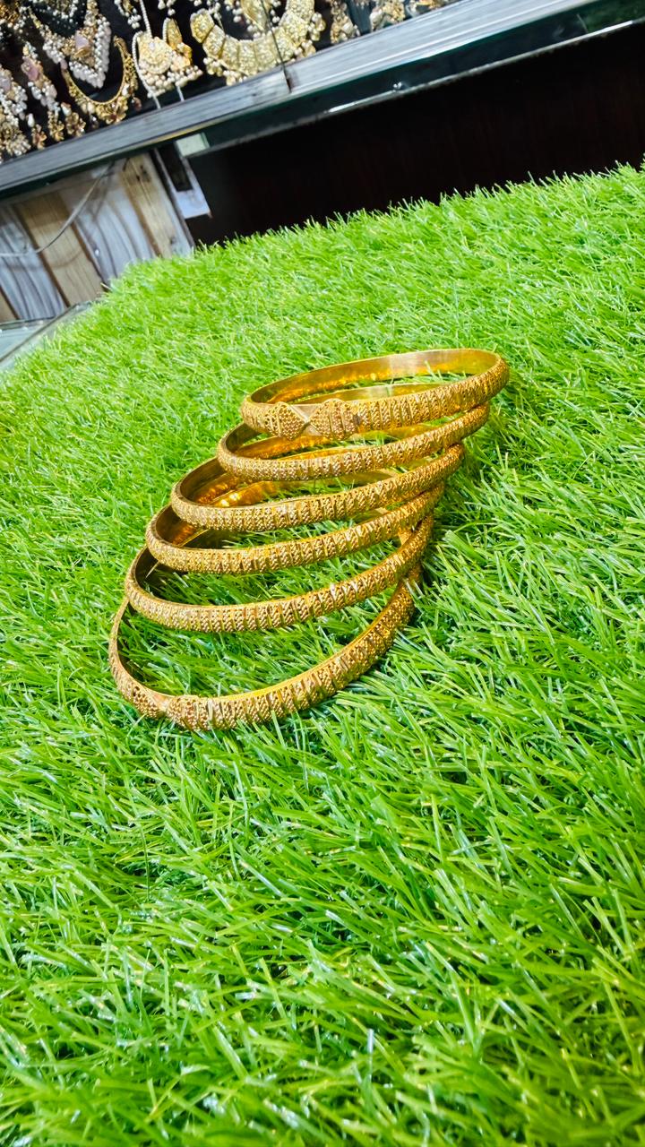 Gold Plated Bangles
