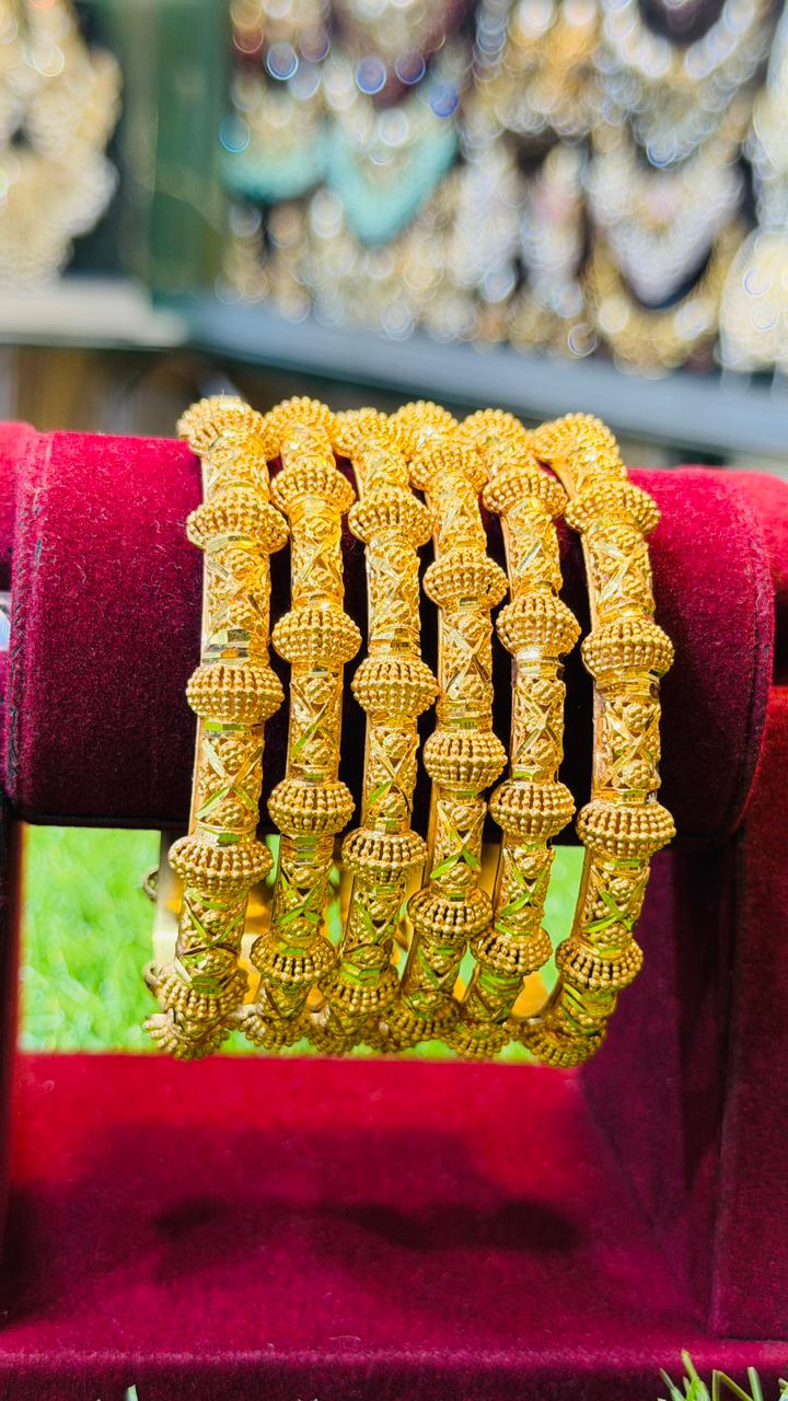 Gold Plated Bangles