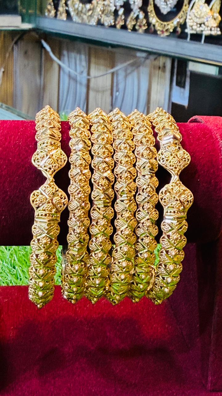 Gold Plated Bangles