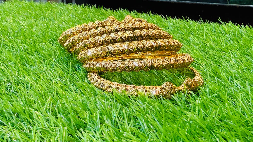 Gold Plated Bangles
