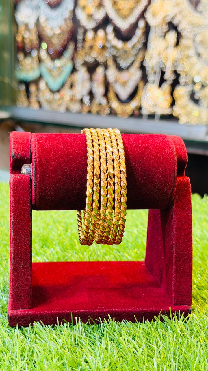 Gold Plated Bangles