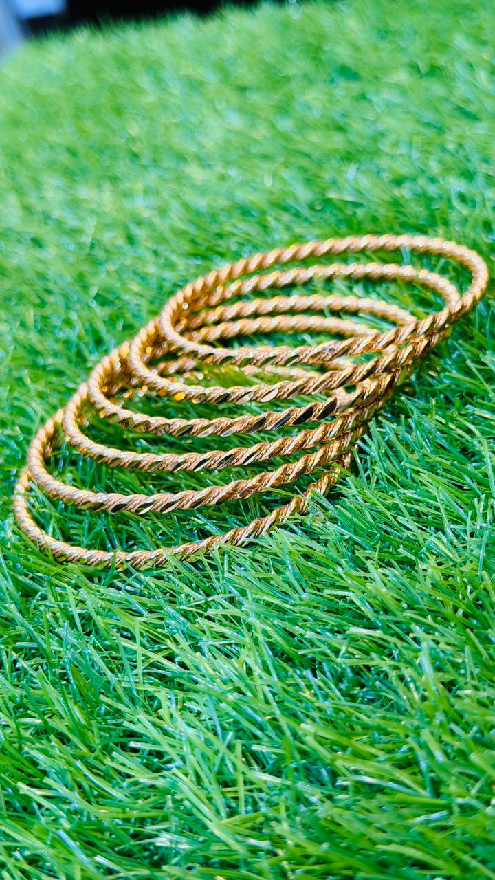 Gold Plated Bangles
