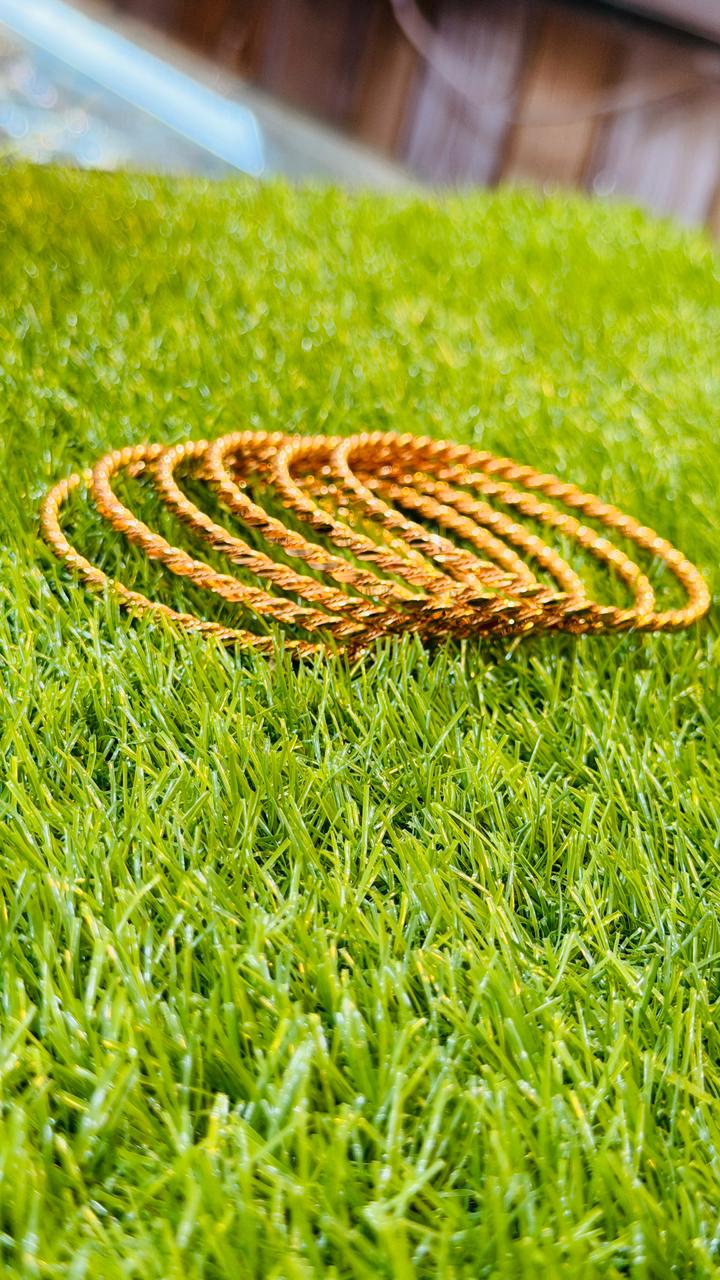 Gold Plated Bangles
