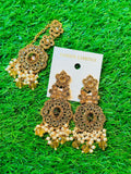 Golden Earrings and Tika Set
