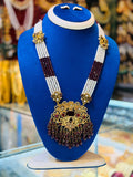 Kashees Design Red/White Colour Mala