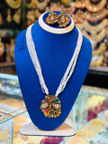 Turkish Design Mala with Earrings