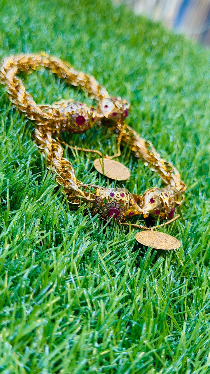 Gold Plated Karha Design