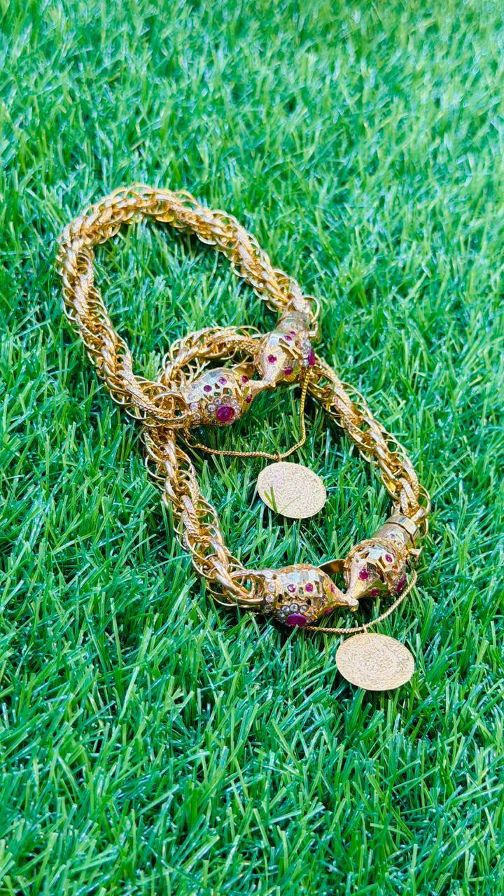 Gold Plated Karha Design