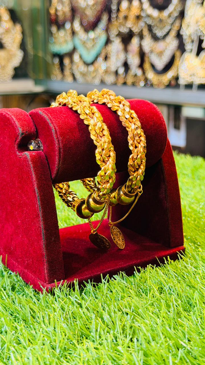 Gold Plated Karha Design
