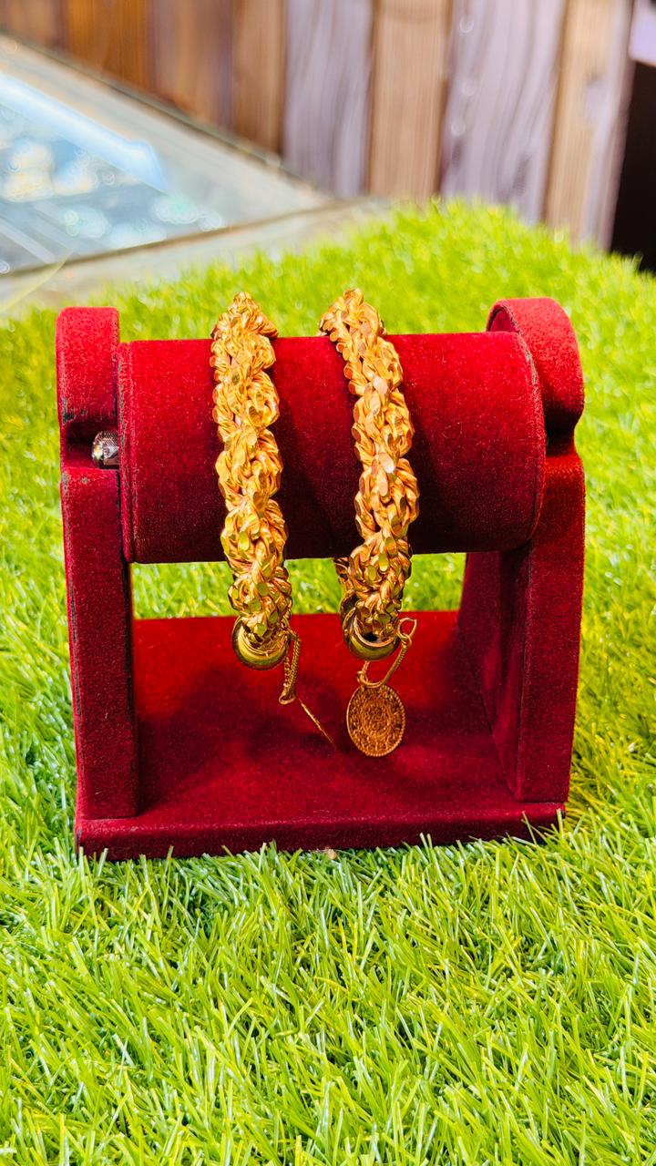 Gold Plated Karha Design