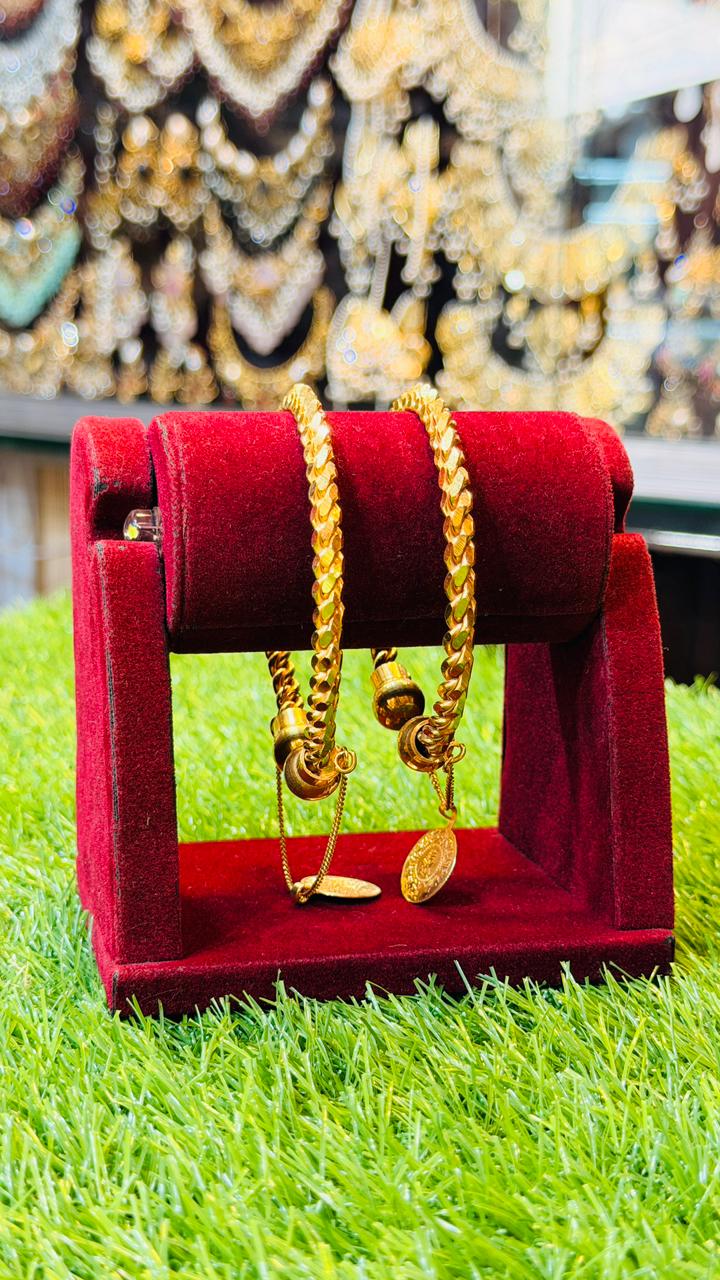 Gold Plated Karha Design