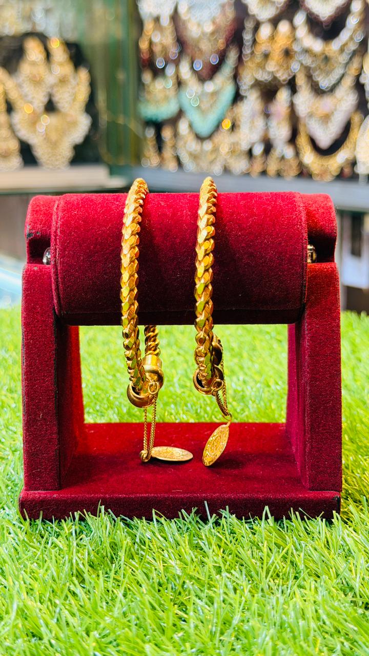 Gold Plated Karha Design