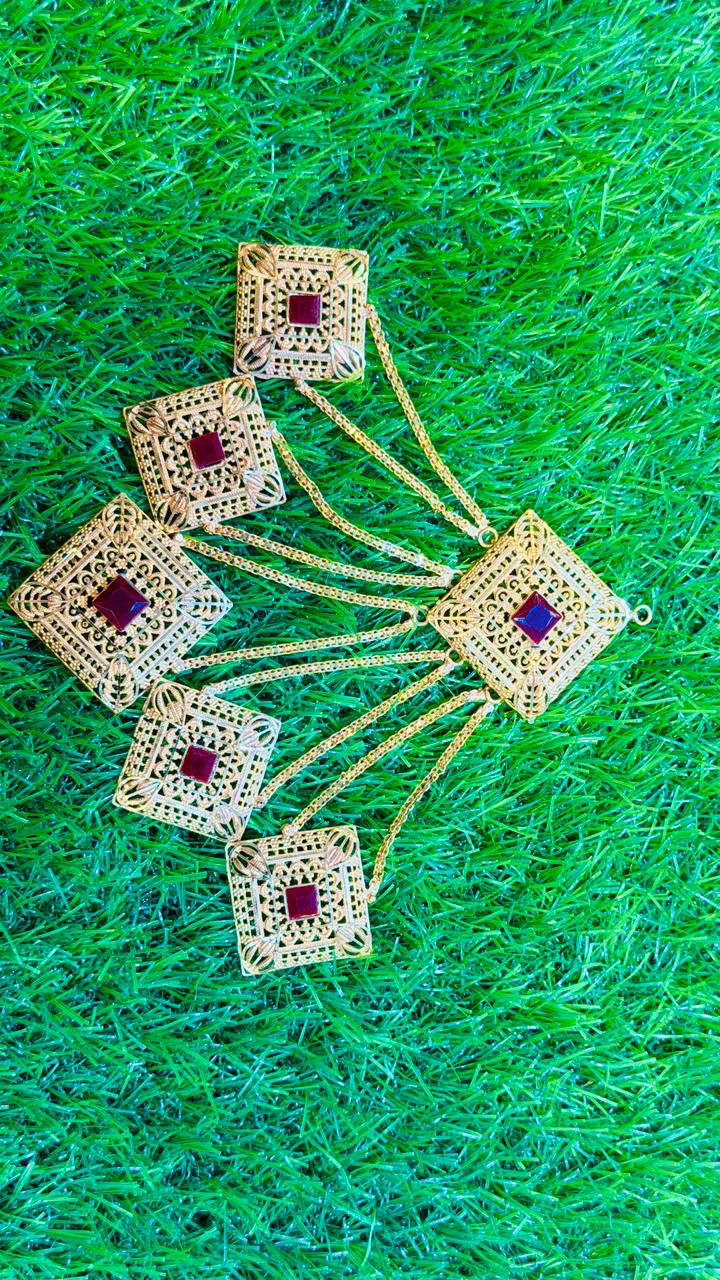 Gold Plated jhumar/ موران