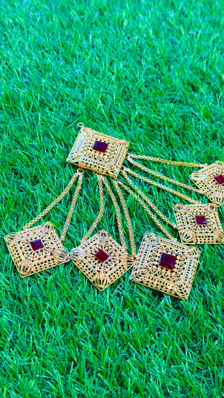 Gold Plated jhumar/ موران