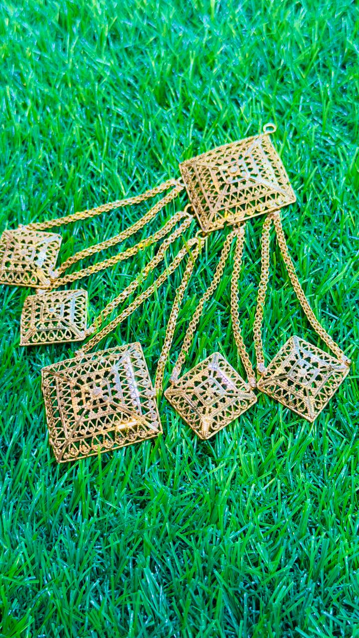 Gold Plated jhumar/ موران