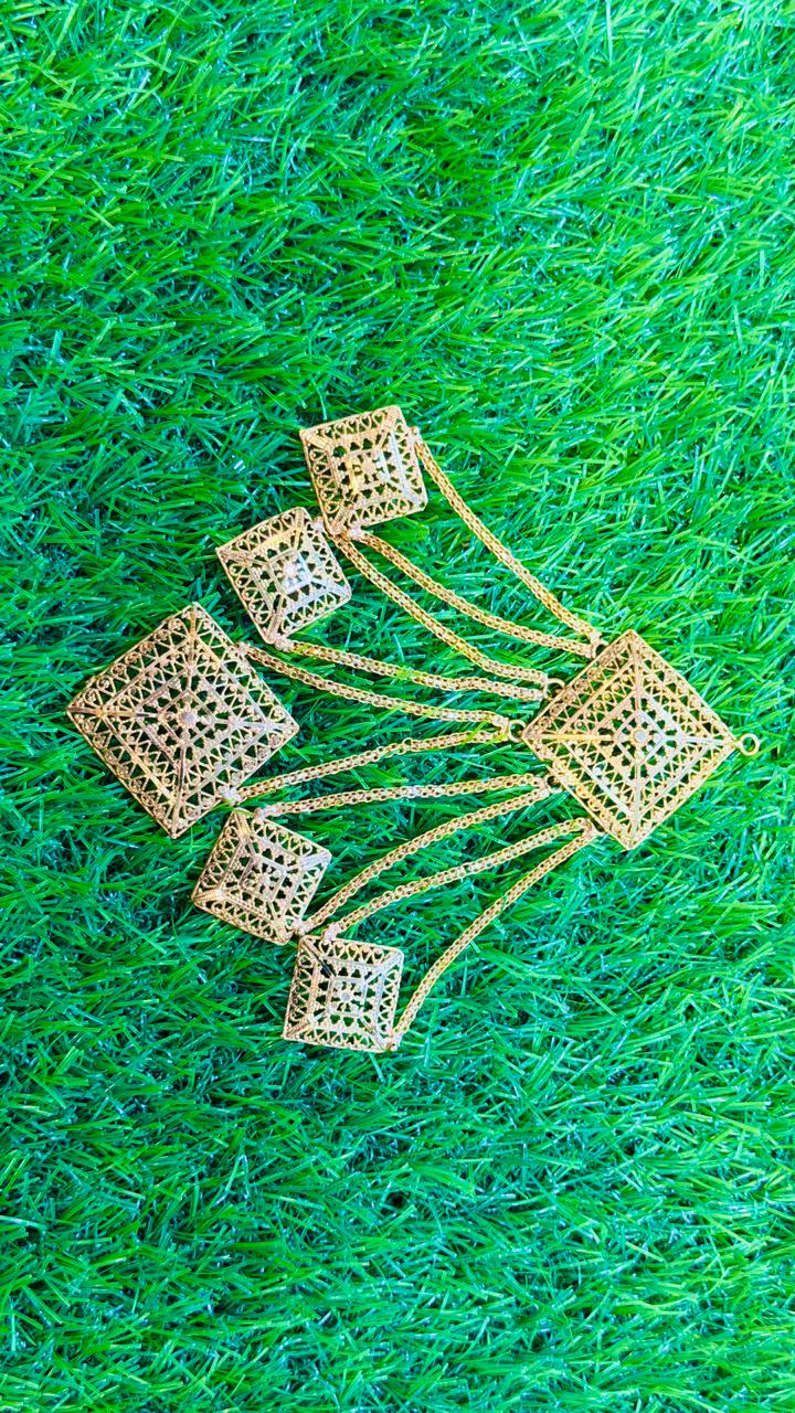 Gold Plated jhumar/ موران