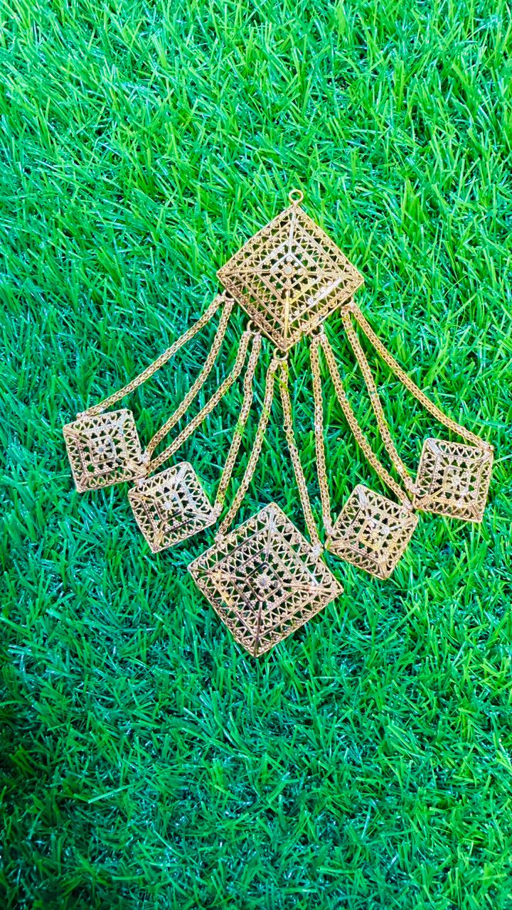 Gold Plated jhumar/ موران