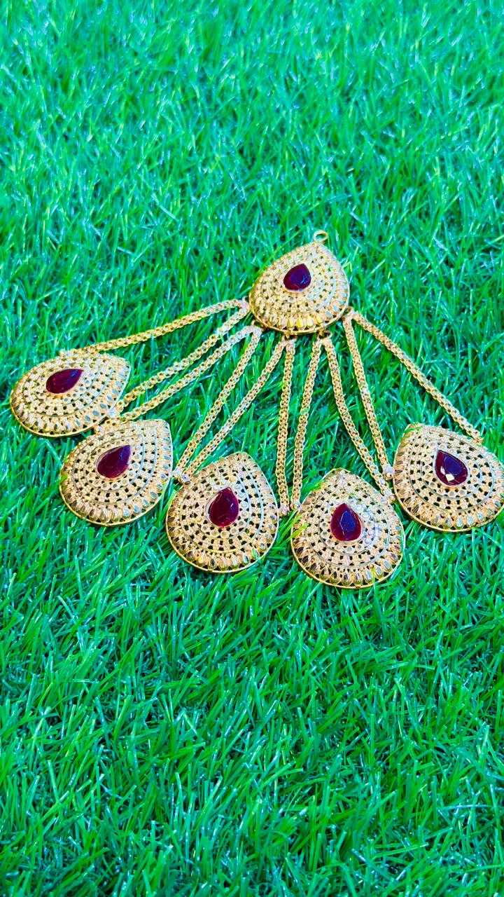 Gold Plated jhumar/ موران