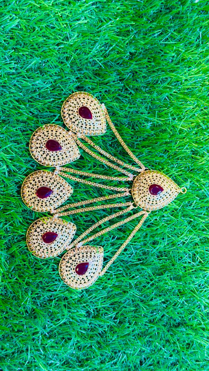 Gold Plated jhumar/ موران