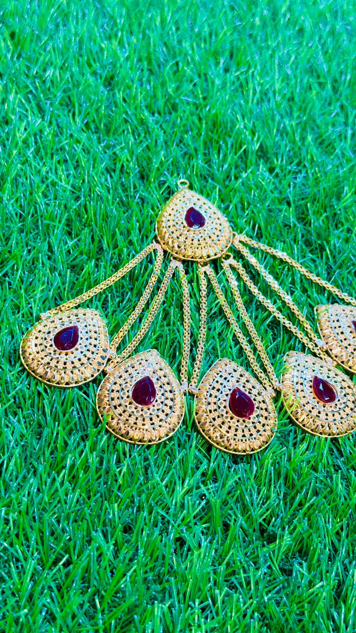 Gold Plated jhumar/ موران