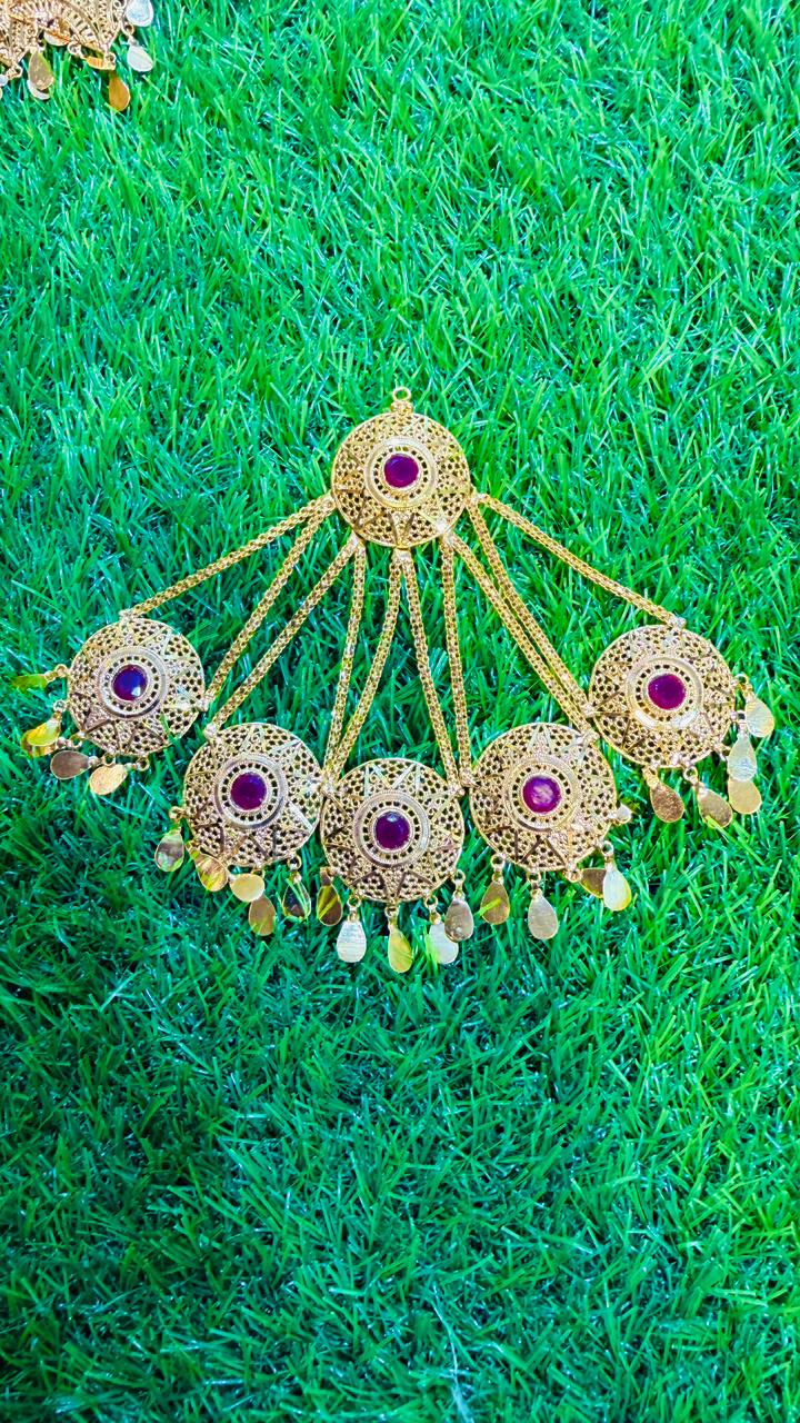 Gold Plated jhumar/ موران