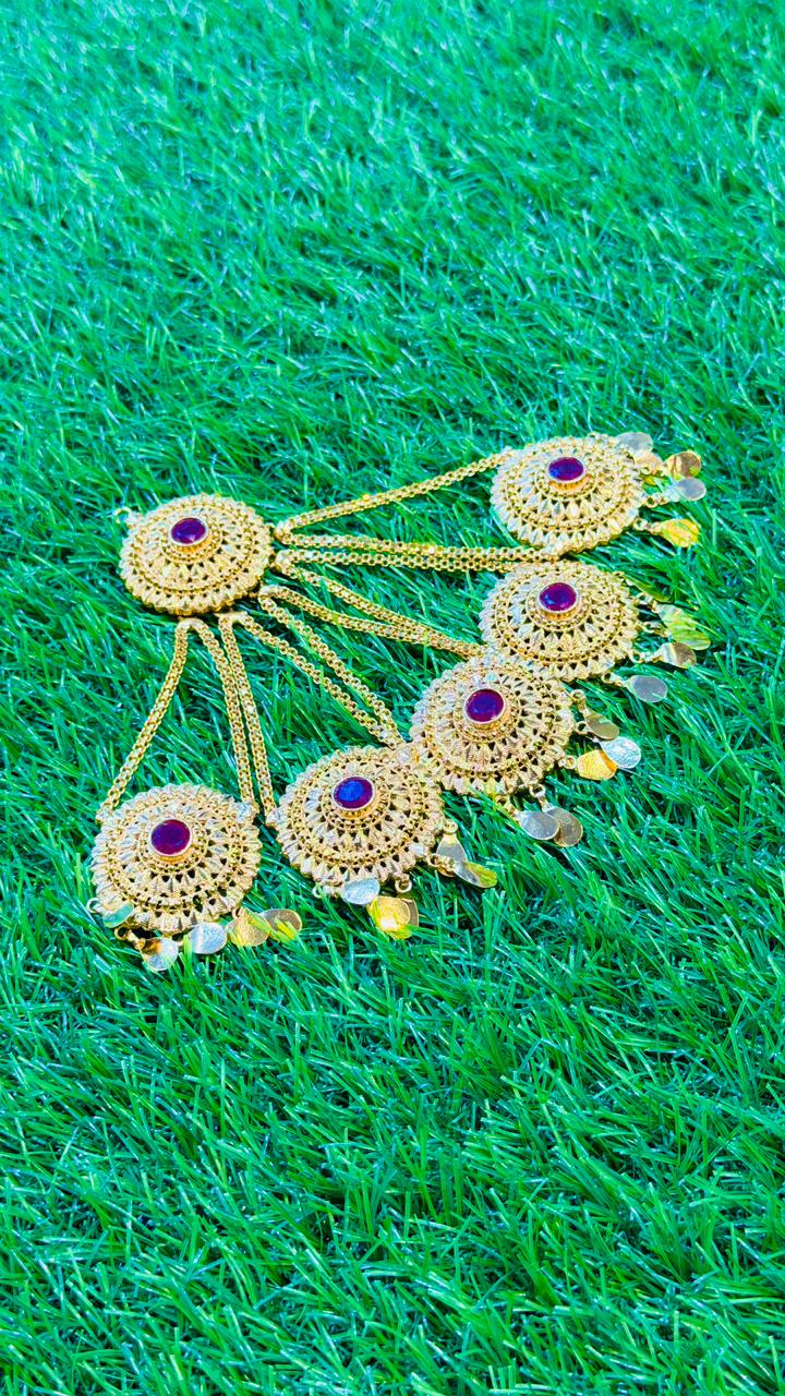 Gold Plated jhumar/ موران