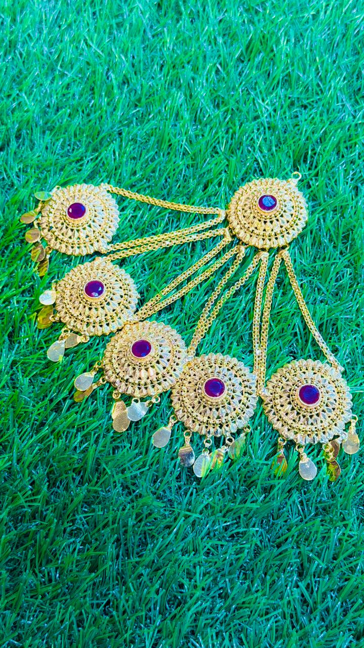 Gold Plated jhumar/ موران
