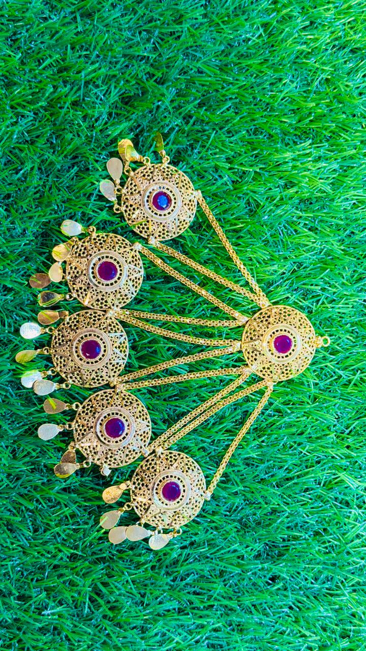 Gold Plated jhumar/ موران